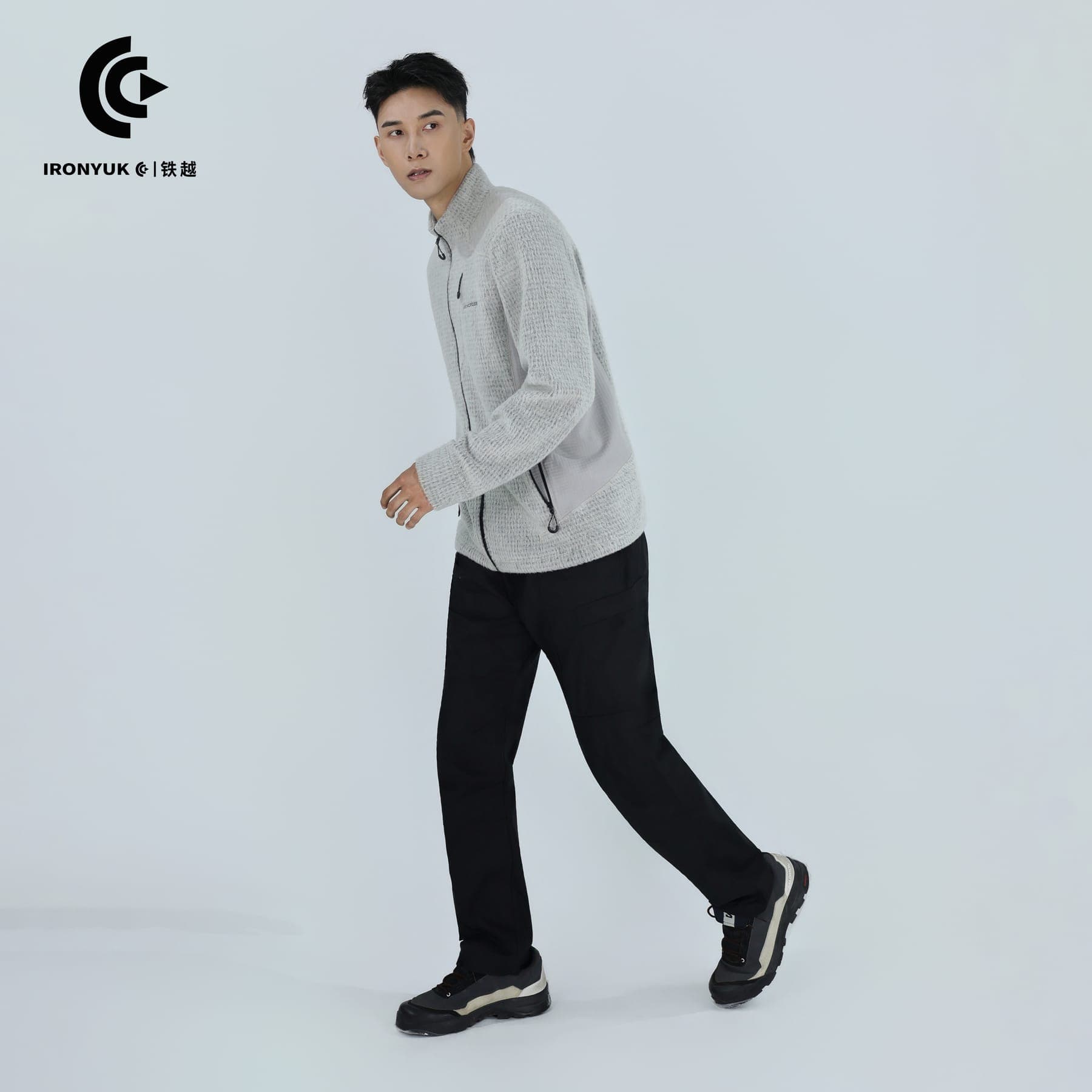 Stand-Collar Full-Zip Fleece Jacket thumbnail 5