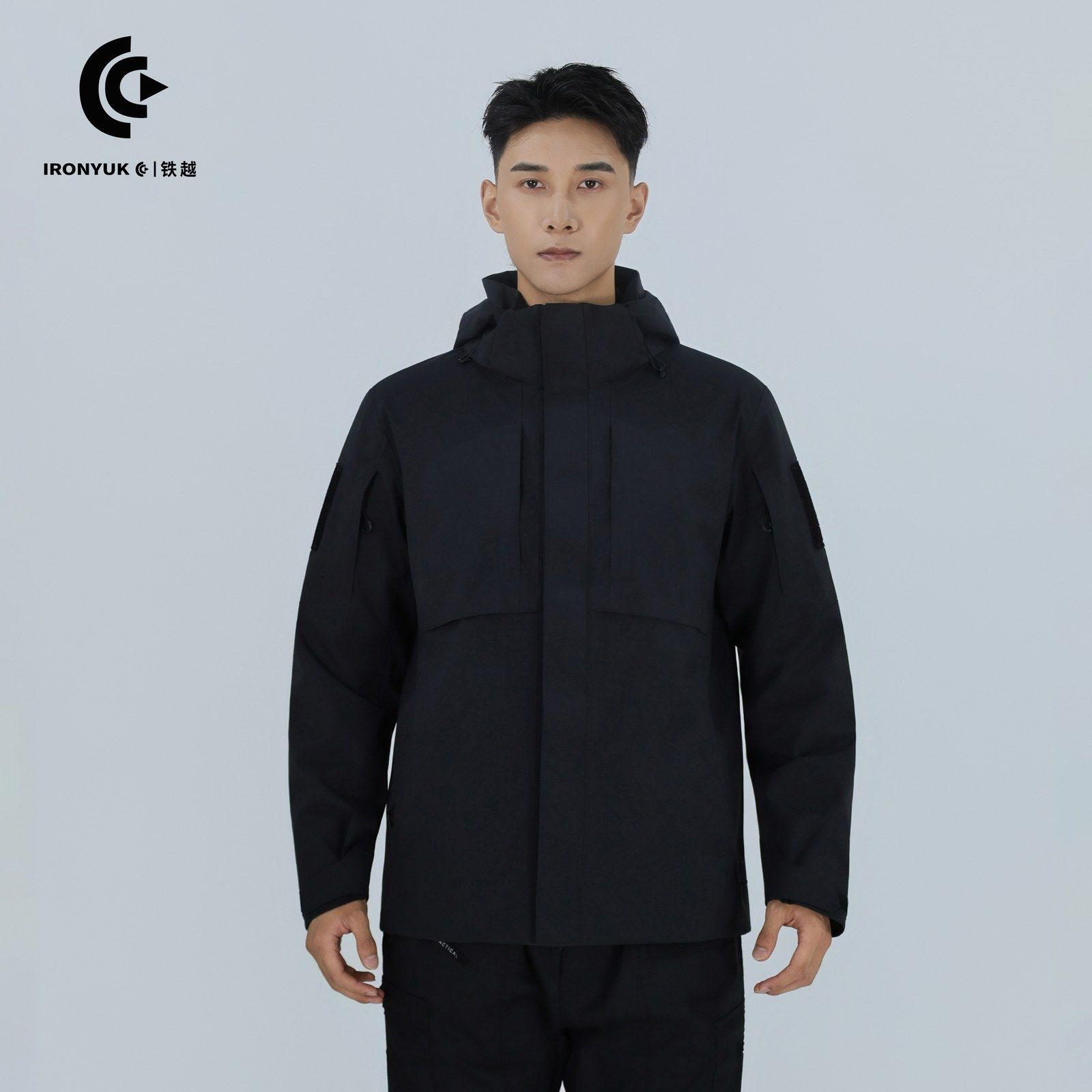 TY10001 — Black shell · front